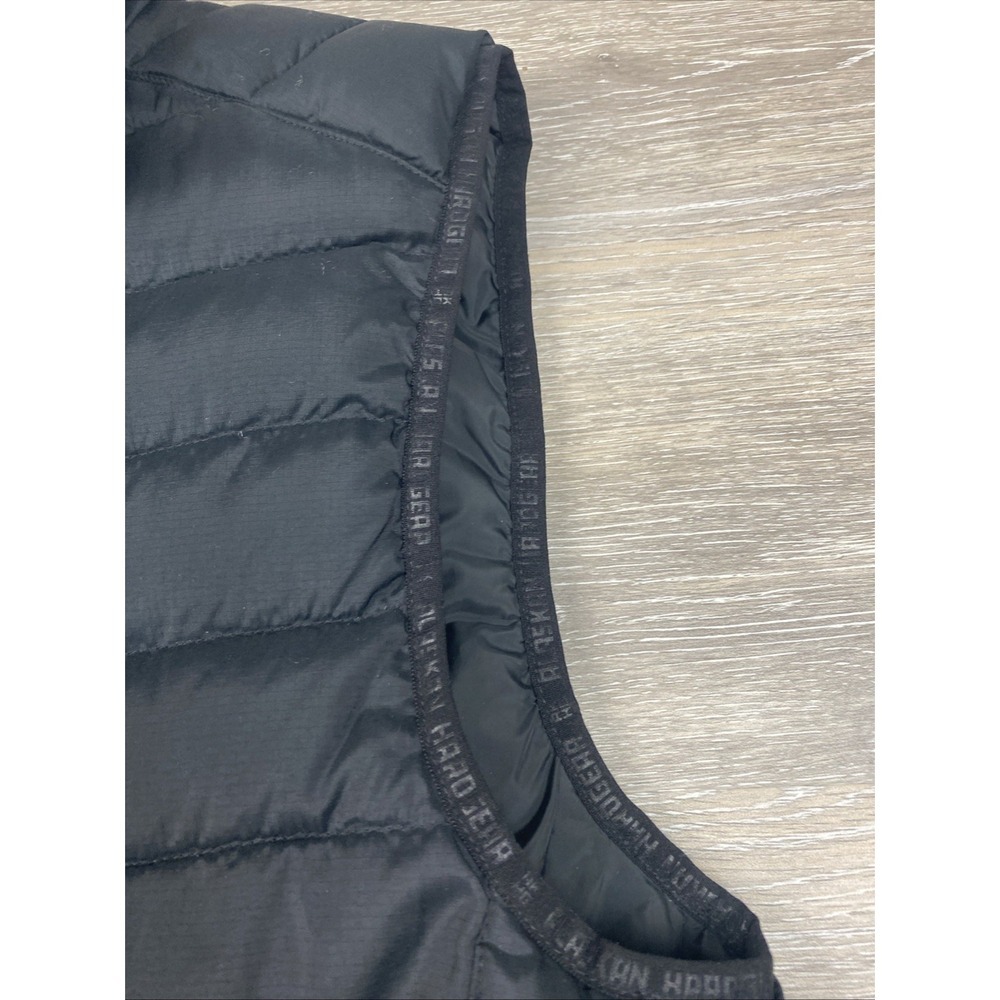 Men's Alaskan Hard Gear Duluth Trading Co Size Small  Black Puffer Puffin Vest - Picture 7 of 7
